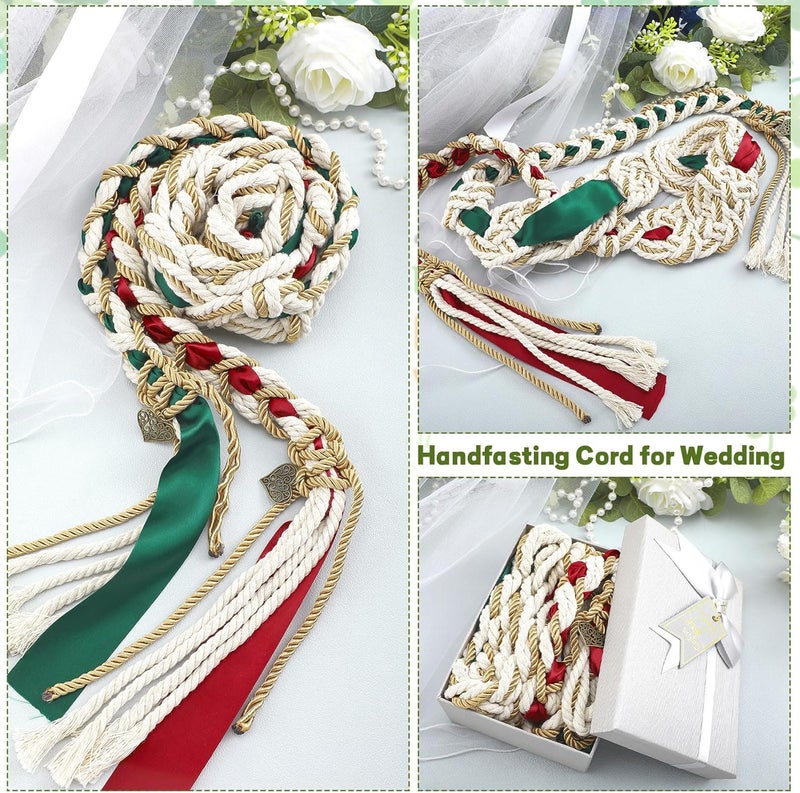 ReliThick Wedding Lasso Handfasting Cord for Wedding Ceremony Rustic Lasso Lazos Cord Traditional Catholic - Image 3